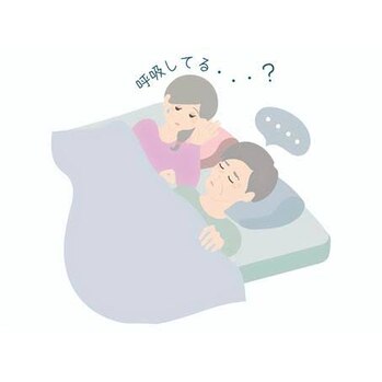 睡眠時の無呼吸