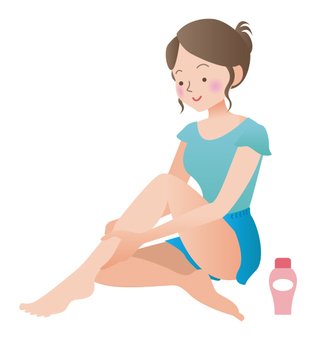 夏の冷え対策マッサージ