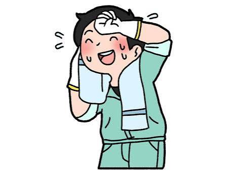 汗をかくことのメリット